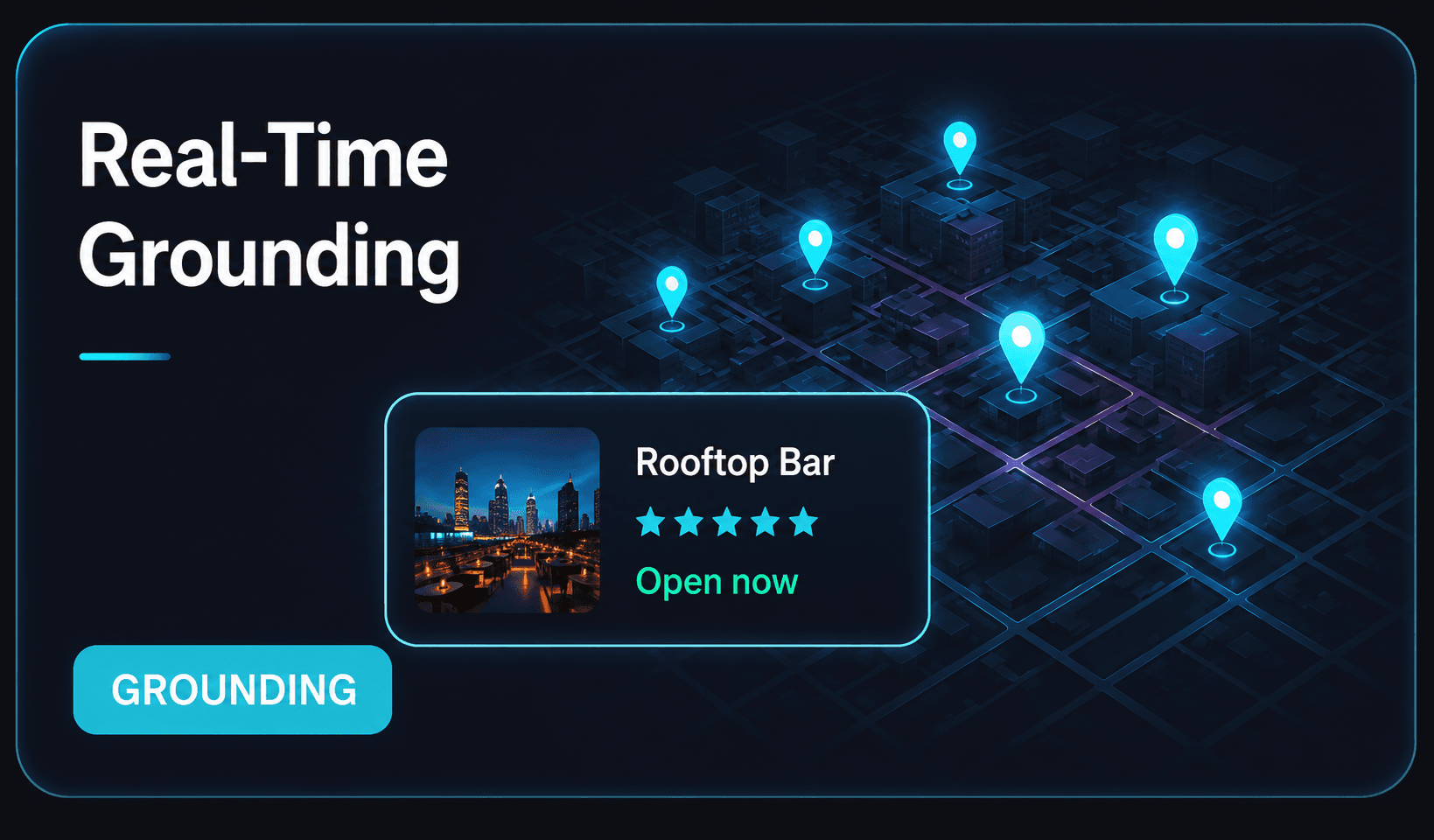 Grounding and retrieval — connecting model outputs to real places