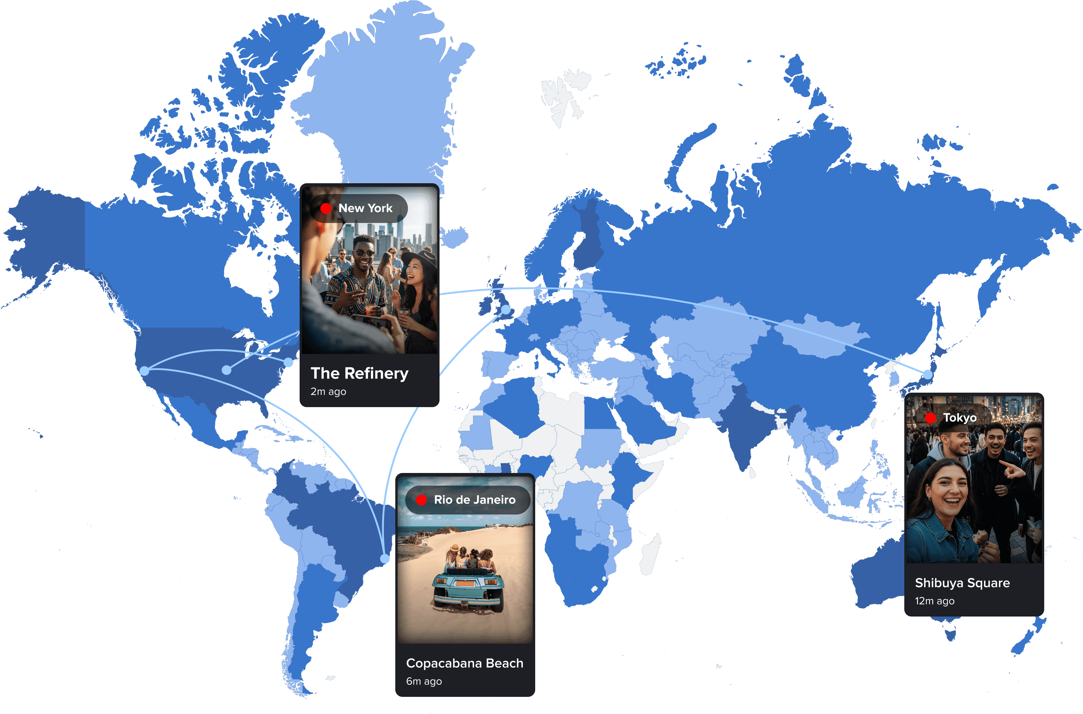 Global Live Video Content Graph